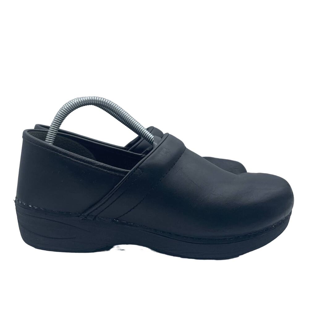 Dansko Pro XP 2.0 Black Nubuck Clogs Comfort Shoes Nursing Womens 42 11.5 12
